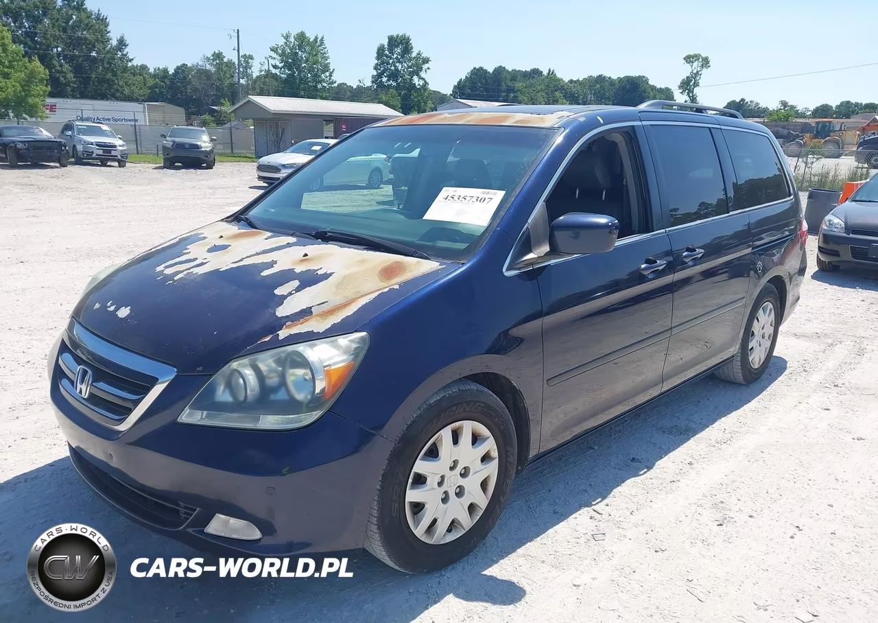 2006 Honda Odyssey Touring VIN:5FNRL38896B045541 - 2