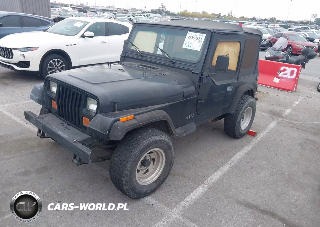 1992 Jeep Wrangler - Yj S VIN:2J4FY19PXNJ530295 - 2