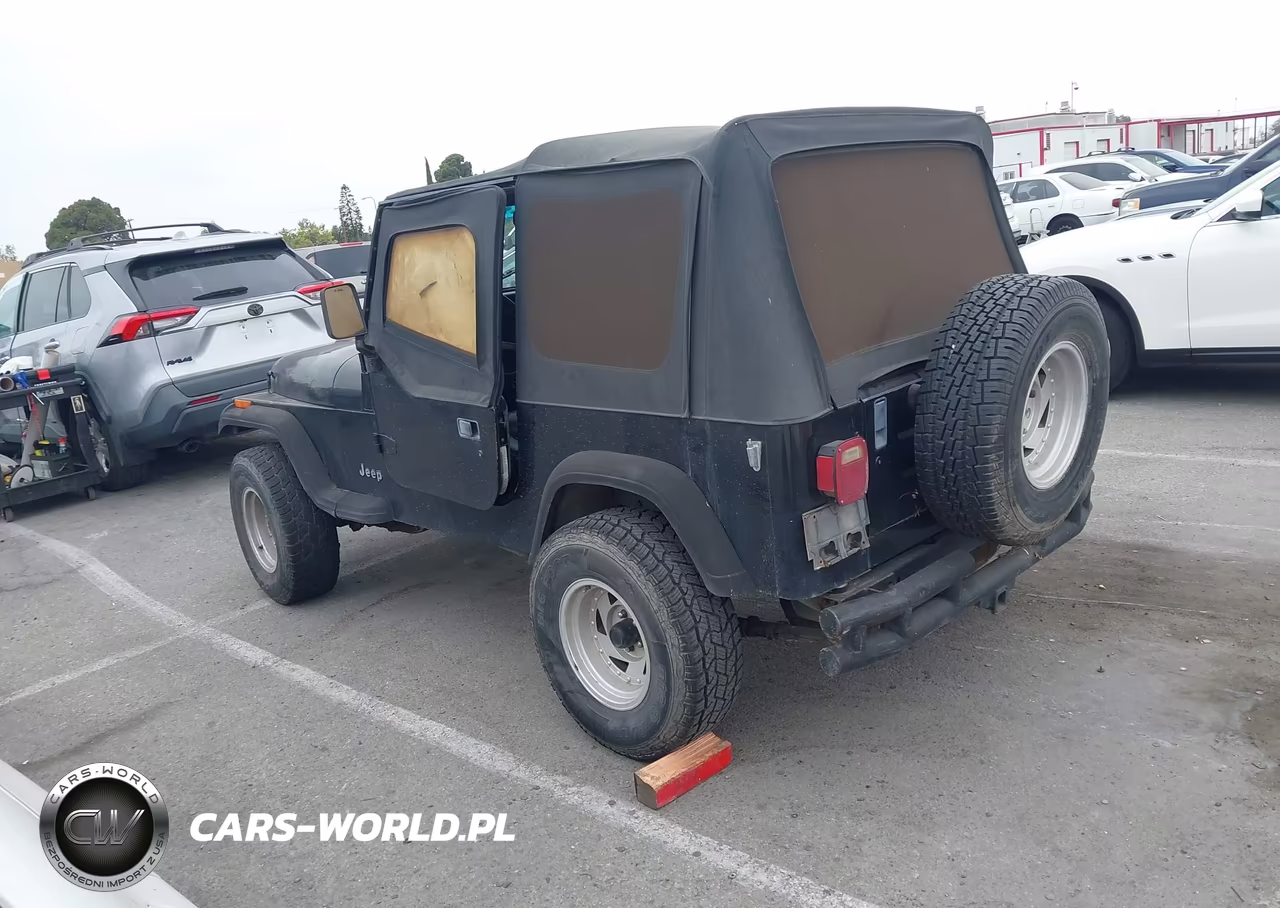 1992 Jeep Wrangler - Yj S VIN:2J4FY19PXNJ530295 - 3