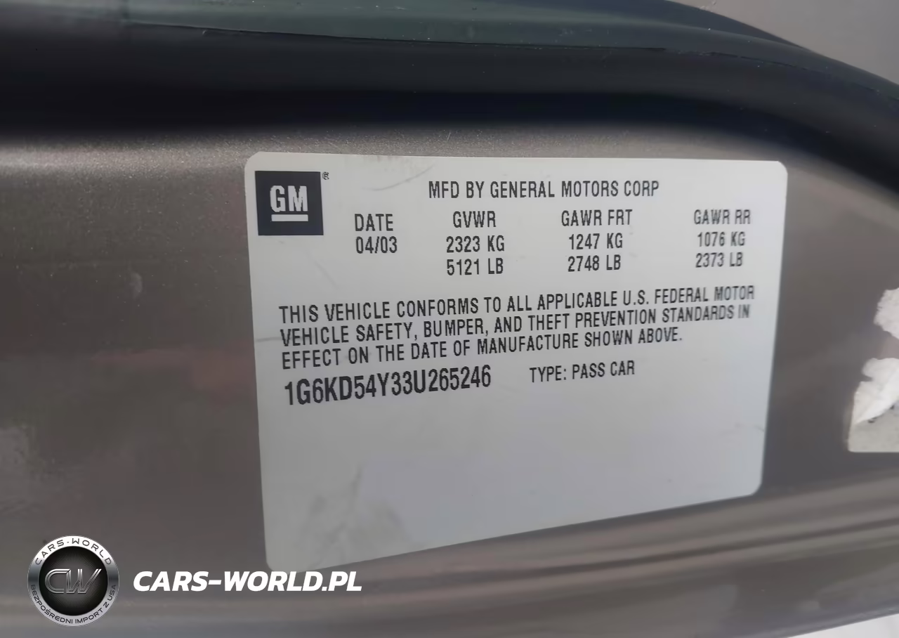 2003 Cadillac Deville Standard VIN:1G6KD54Y33U265246 - 9