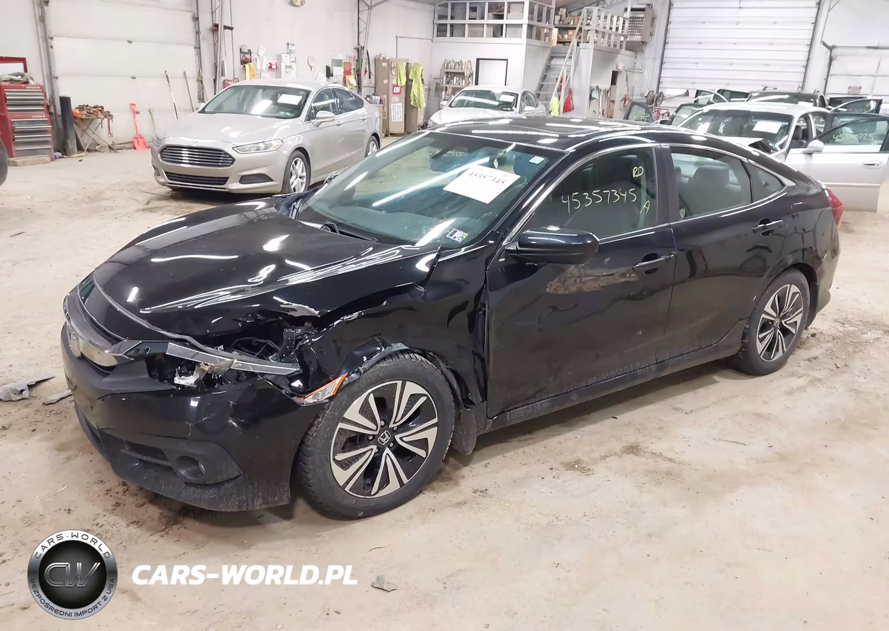 2017 Honda Civic Ex-L VIN:19XFC1F71HE021728 - 2