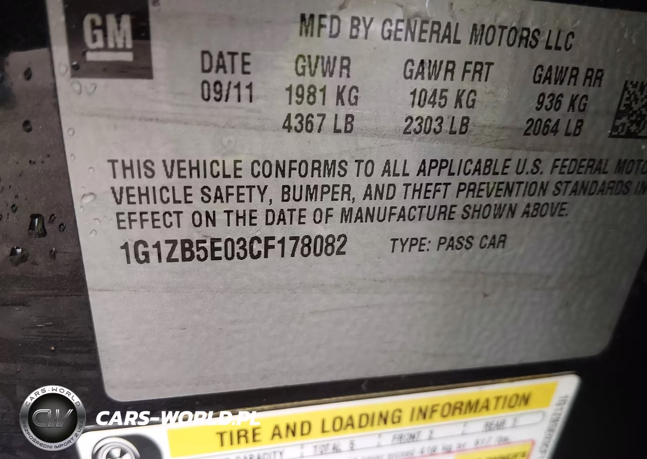 2012 Chevrolet Malibu Ls VIN:1G1ZB5E03CF178082 - 9
