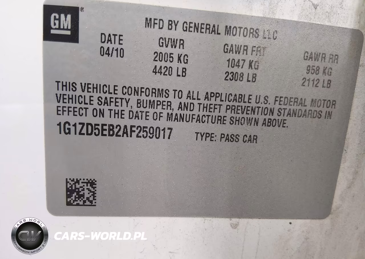 2010 Chevrolet Malibu Lt VIN:1G1ZD5EB2AF259017 - 9