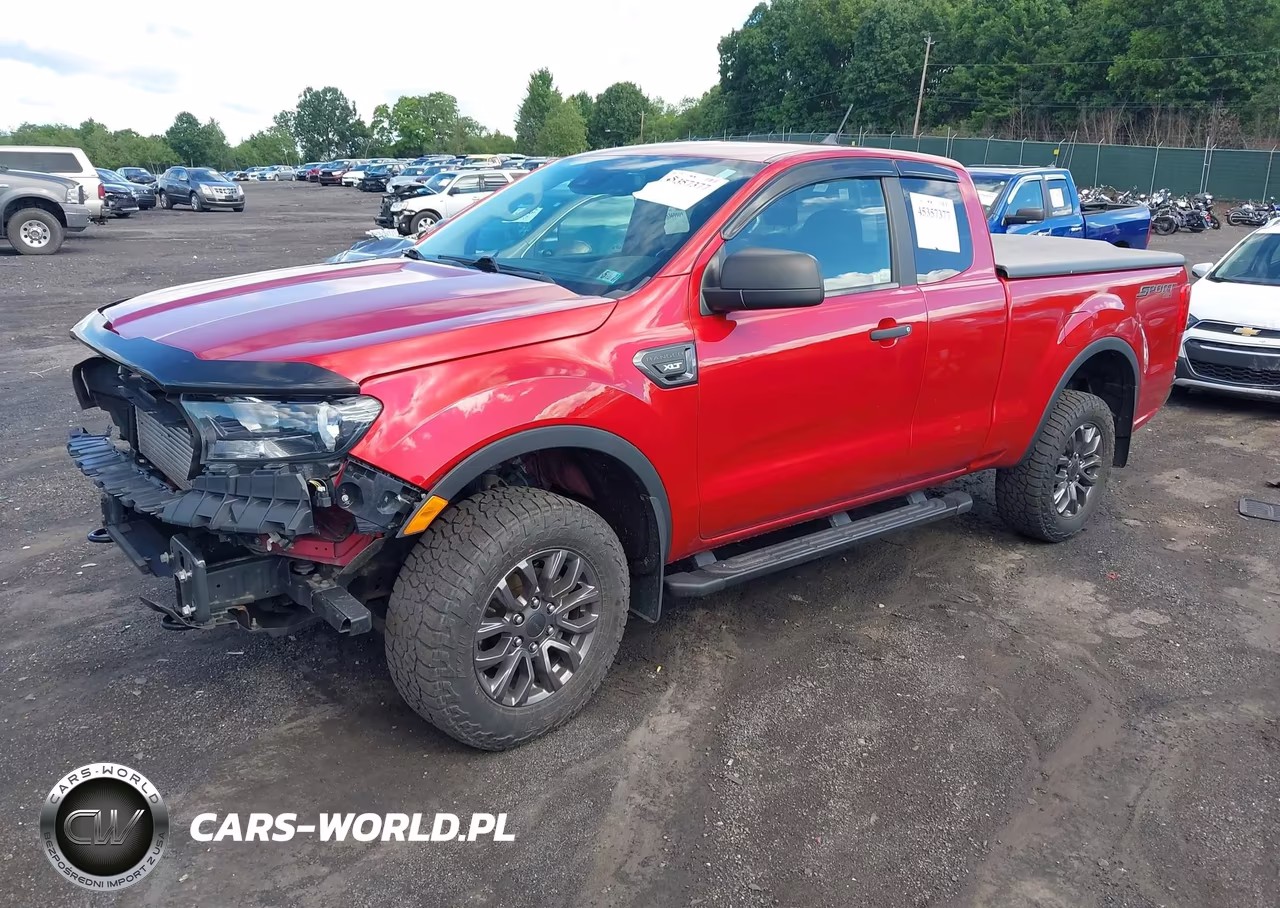 2021 Ford Ranger Xlt VIN:1FTER1FH1MLD54435 - 2