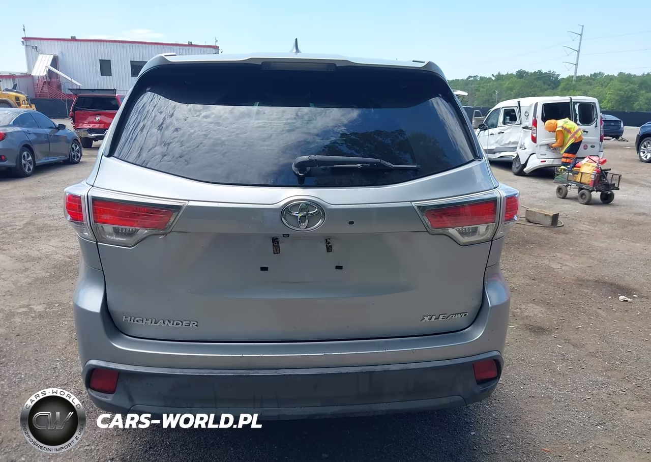 2016 Toyota Highlander Xle V6 VIN:5TDJKRFH9GS235049 - 16
