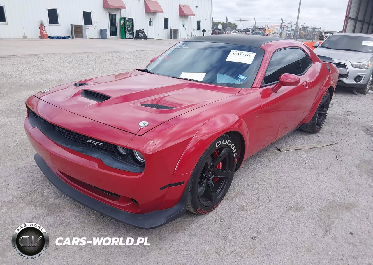 2016 Dodge Challenger Srt Hellcat VIN:2C3CDZC95GH249128 - 2