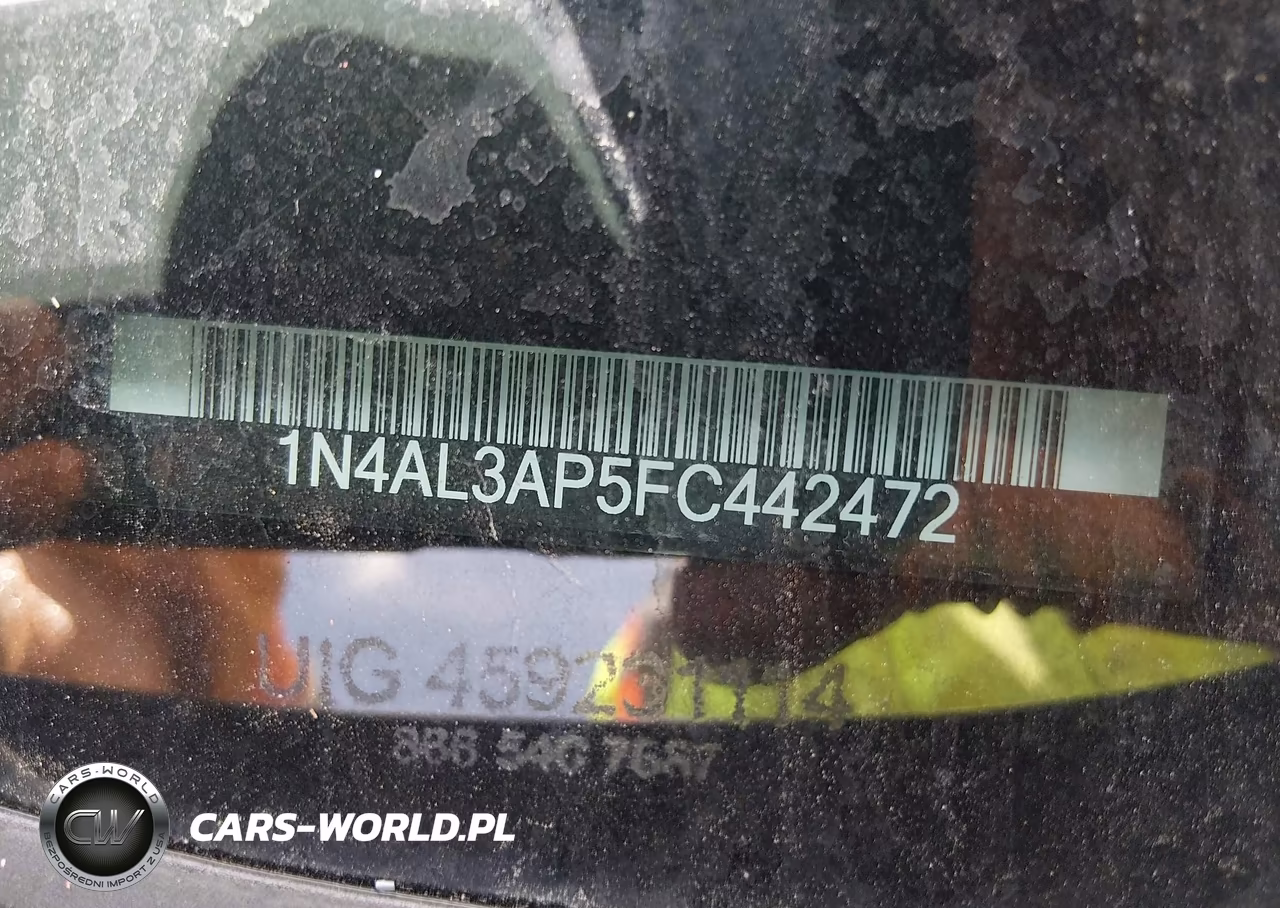 2015 Nissan Altima 2.5 Sv VIN:1N4AL3AP5FC442472 - 9