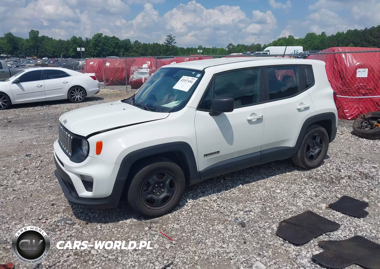 2020 Jeep Renegade Sport Fwd VIN:ZACNJAAB2LPK94571 - 2