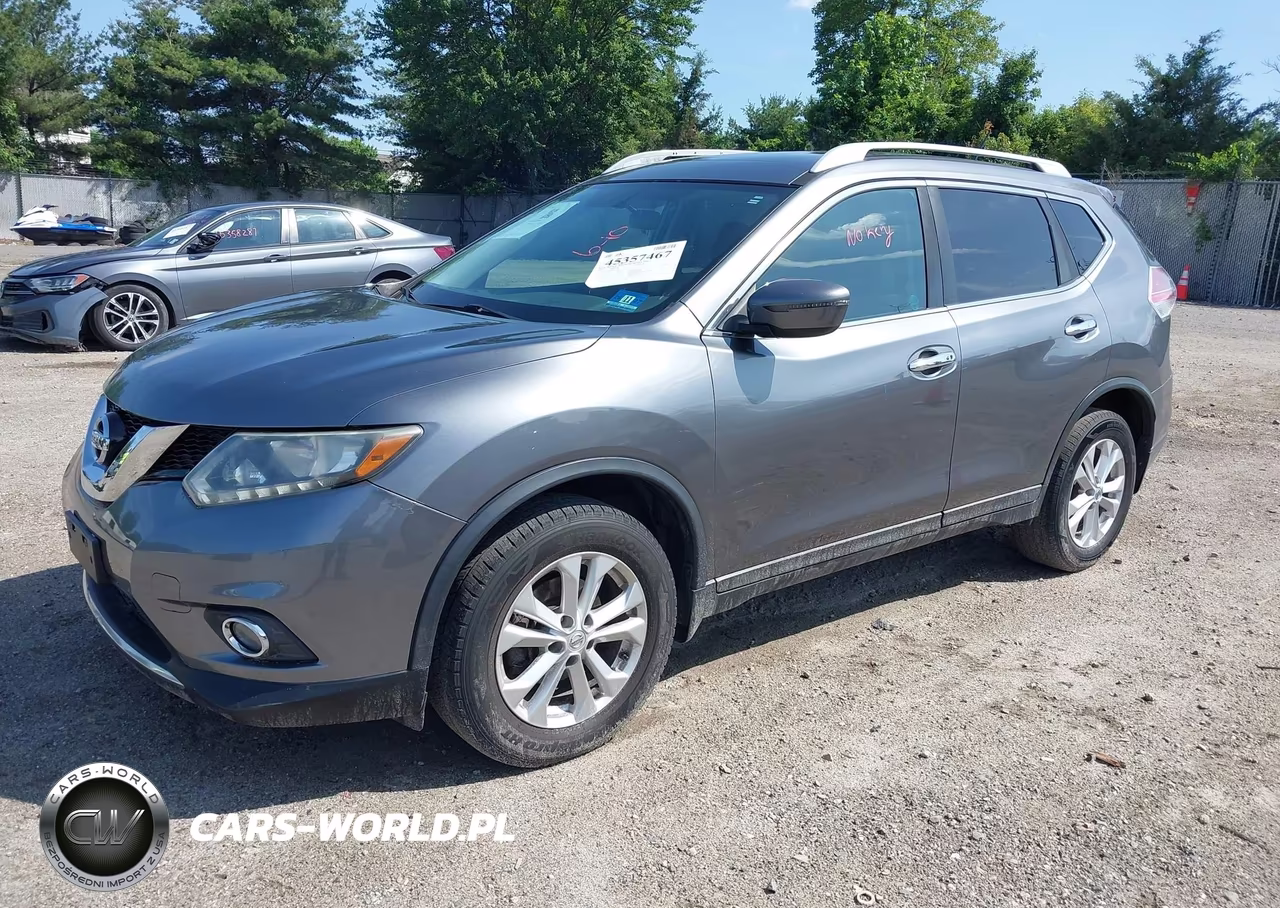 2016 Nissan Rogue Sv VIN:5N1AT2MV0GC812240 - 2