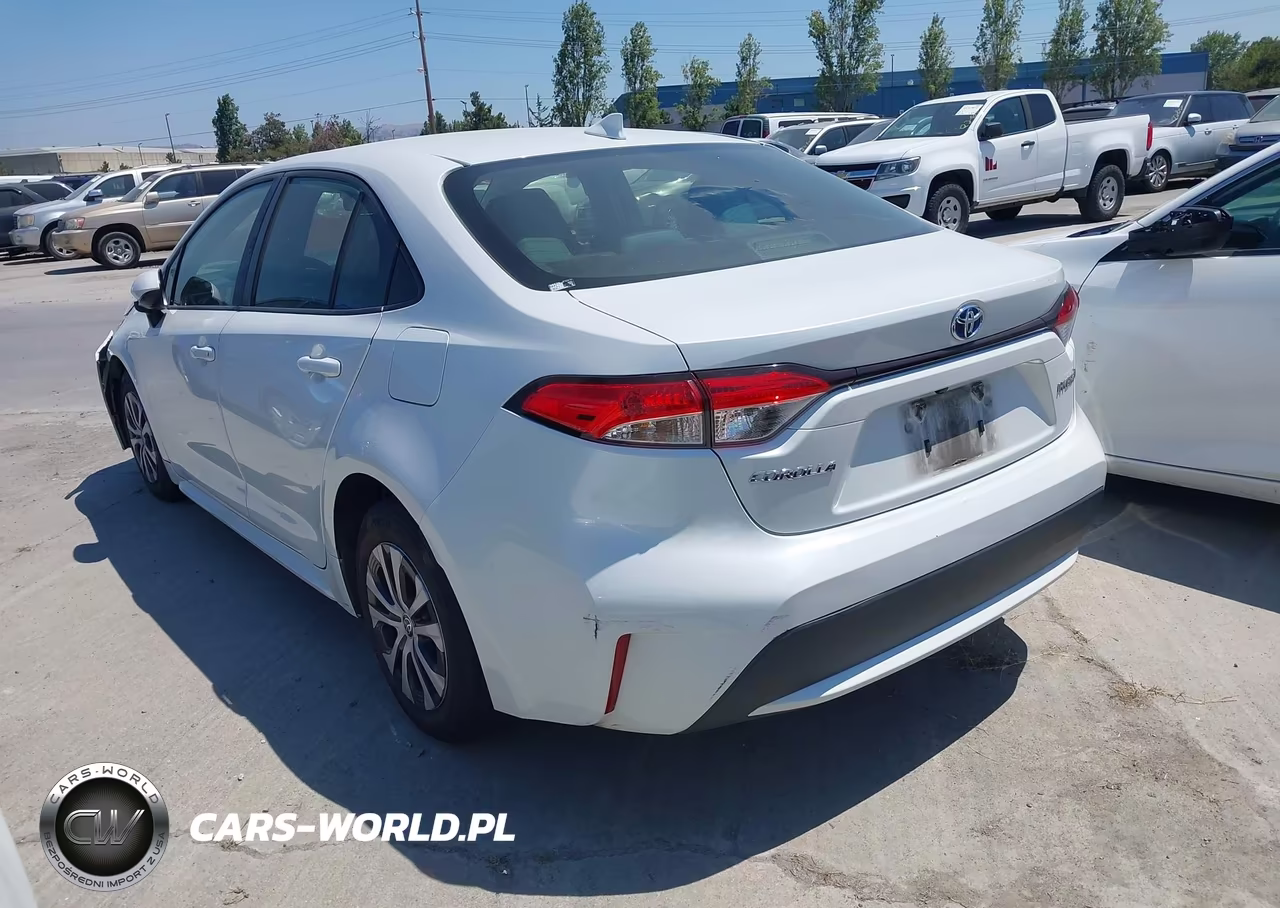 2022 Toyota Corolla Hybrid Le VIN:JTDEAMDE2N3013600 - 3
