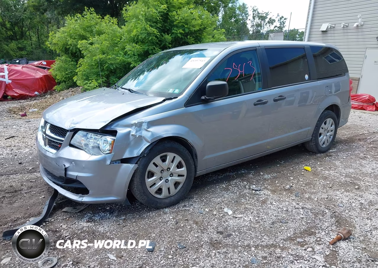 2019 Dodge Grand Caravan Se VIN:2C4RDGBG2KR740866 - 2
