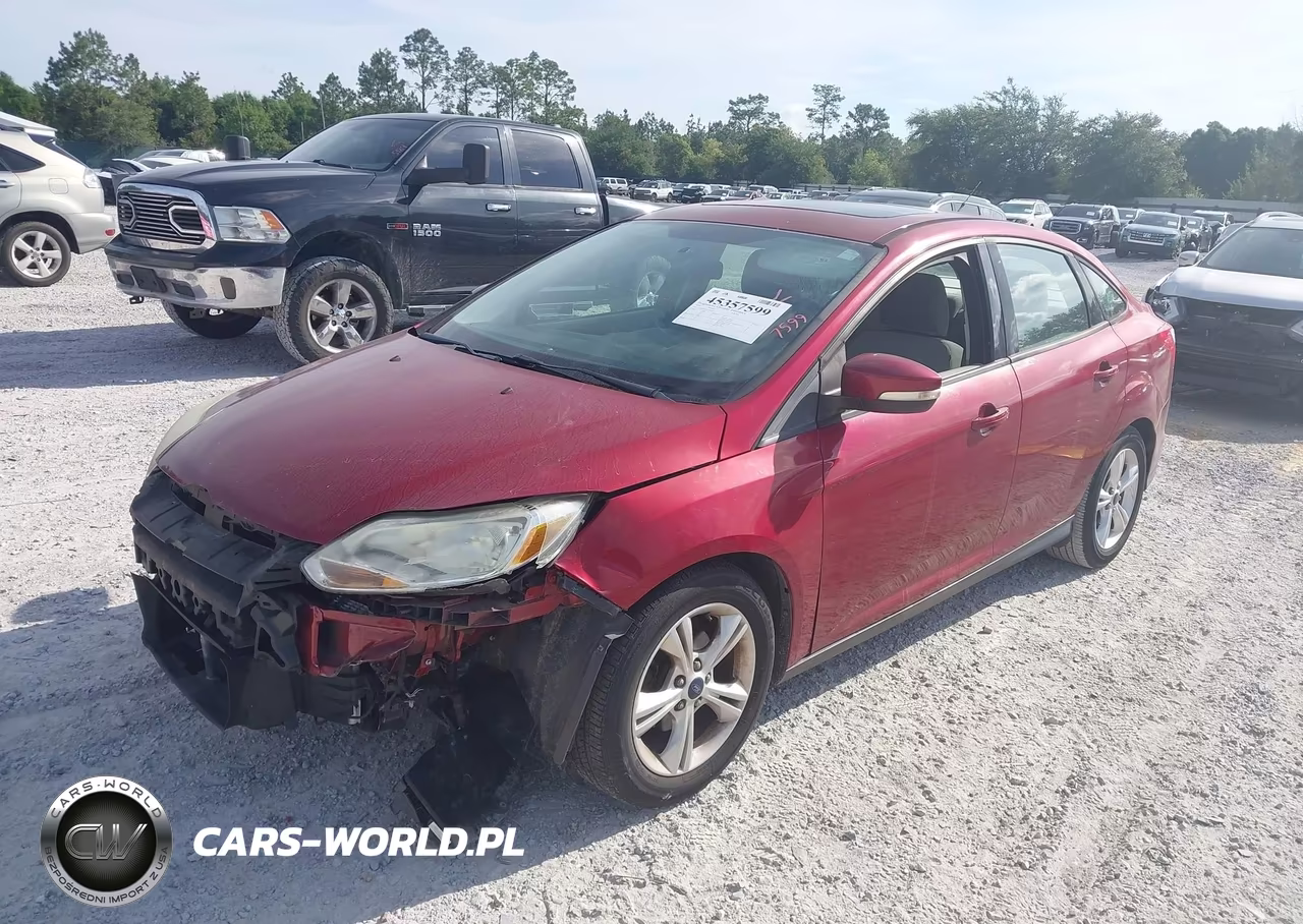 2014 Ford Focus Se VIN:1FADP3F25EL204215 - 2