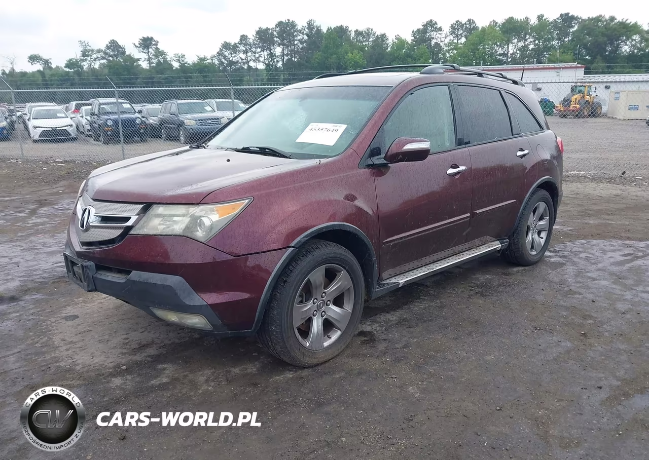 2007 Acura Mdx Sport Package VIN:2HNYD28867H526999 - 2