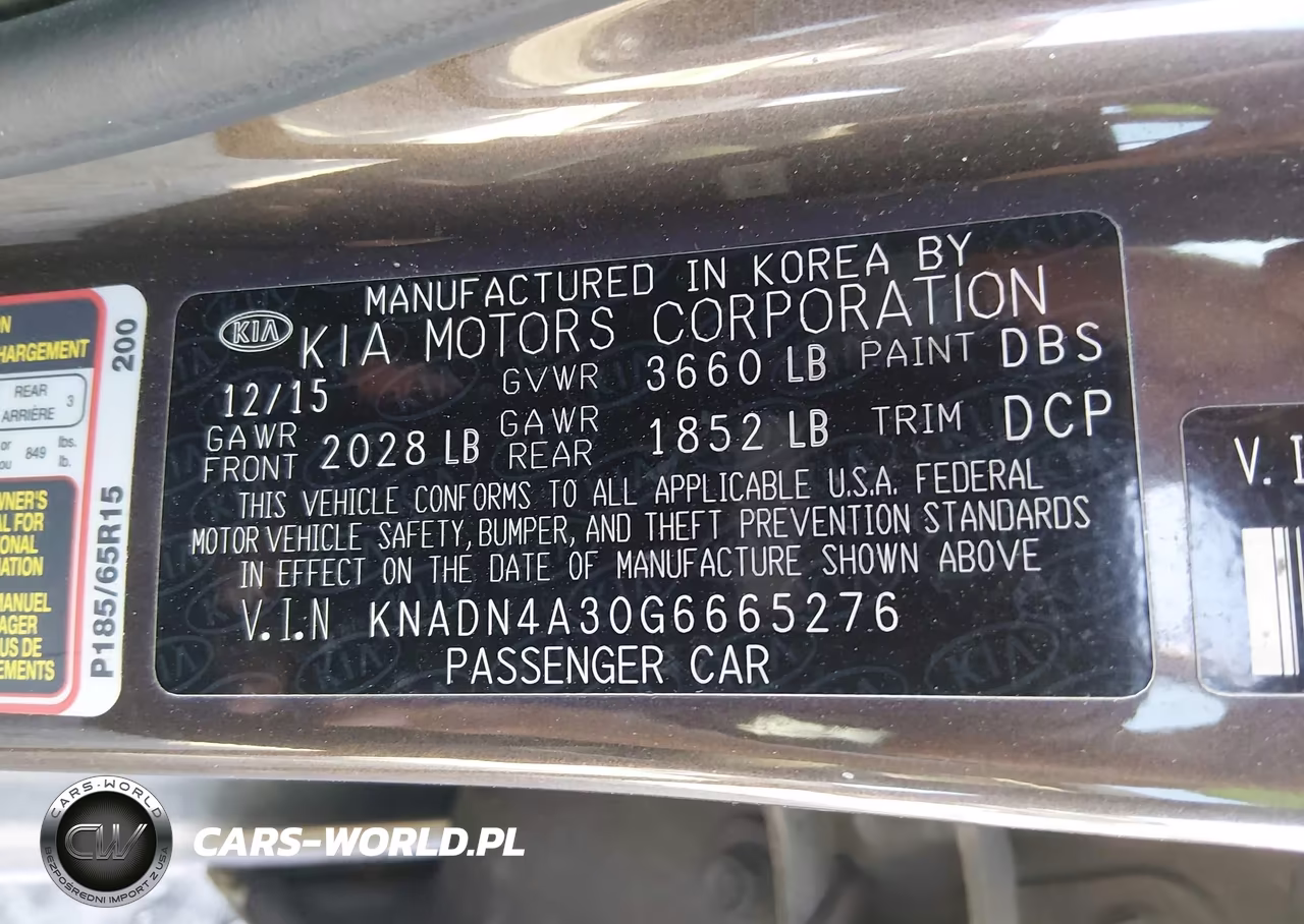 2016 Kia Rio Ex VIN:KNADN4A30G6665276 - 9