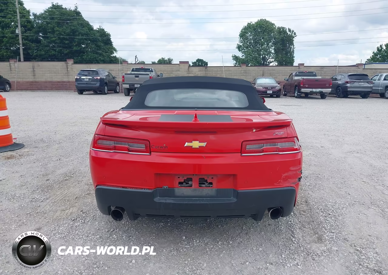 2015 Chevrolet Camaro 2Lt VIN:2G1FF3D39F9298747 - 16