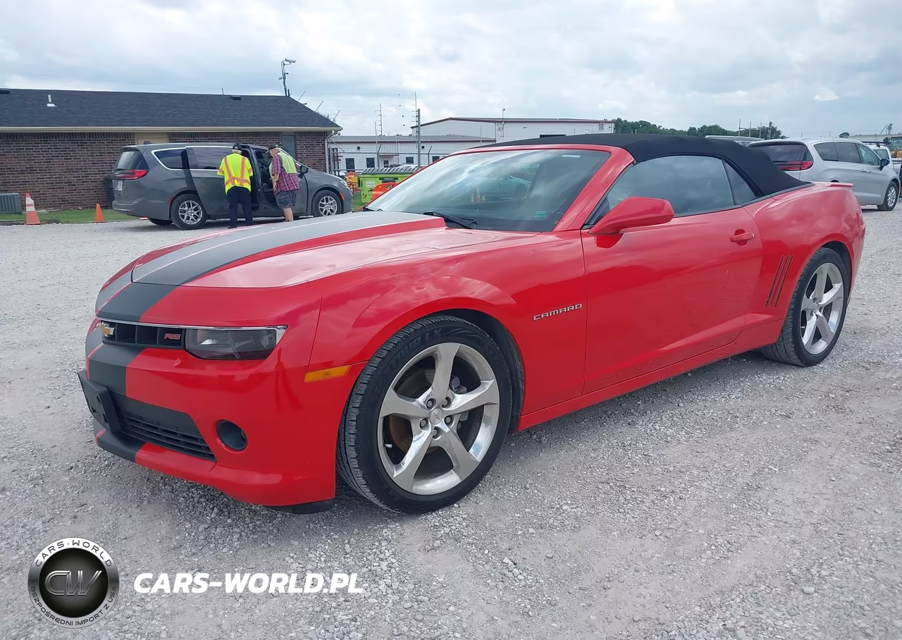2015 Chevrolet Camaro 2Lt VIN:2G1FF3D39F9298747 - 2
