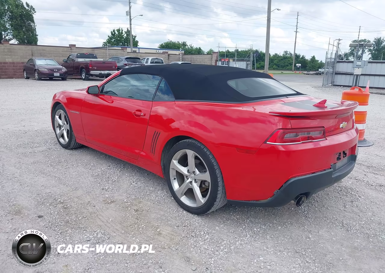 2015 Chevrolet Camaro 2Lt VIN:2G1FF3D39F9298747 - 3