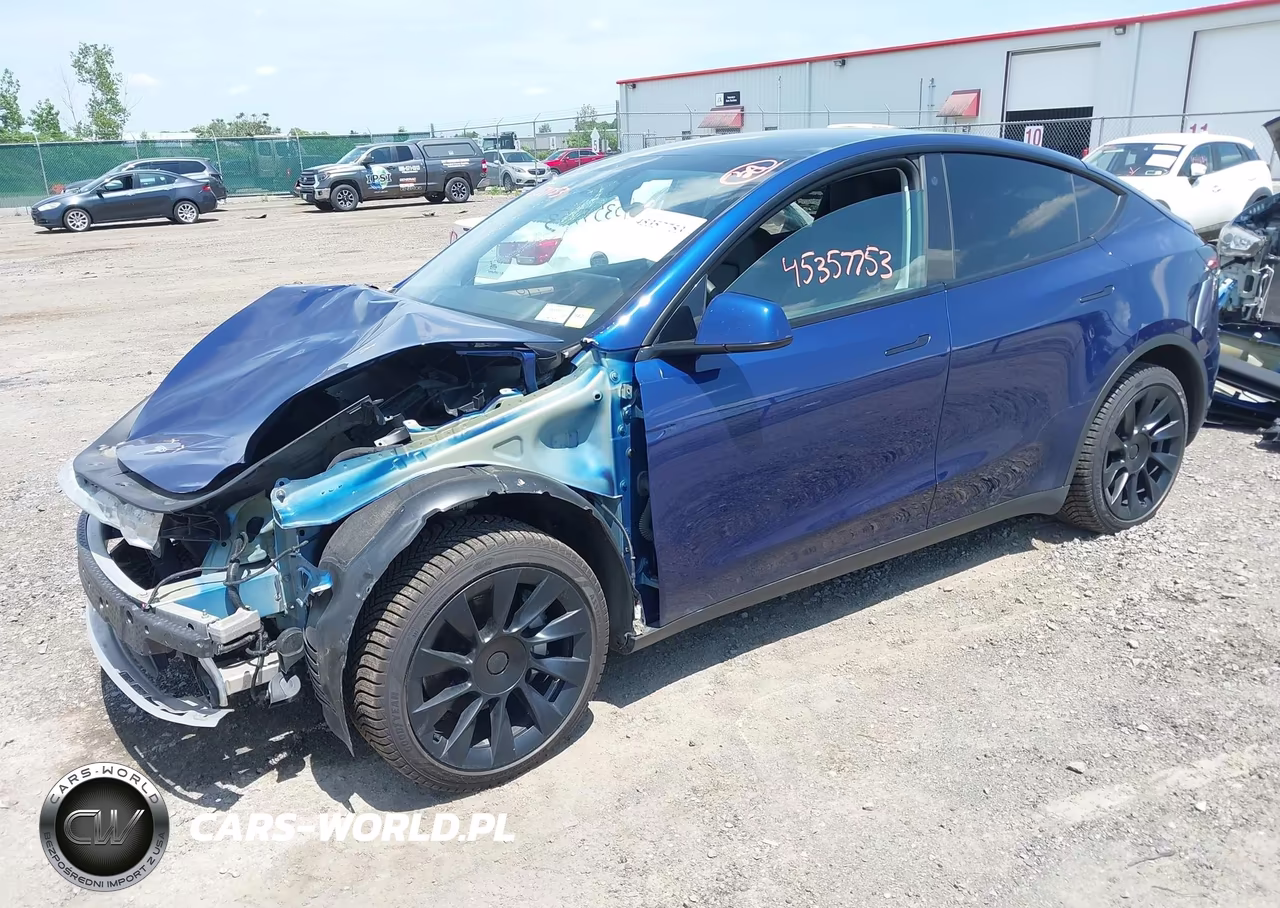 2023 Tesla Model Y Awd-Long Range Dual Motor All-Wheel Drive VIN:7SAYGDEE5PF692281 - 2