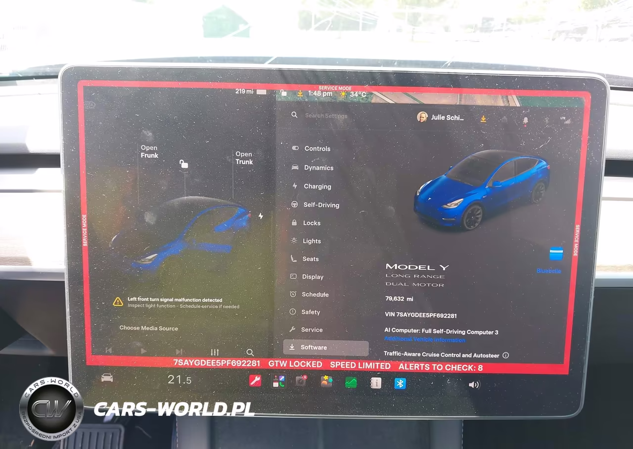 2023 Tesla Model Y Awd-Long Range Dual Motor All-Wheel Drive VIN:7SAYGDEE5PF692281 - 7