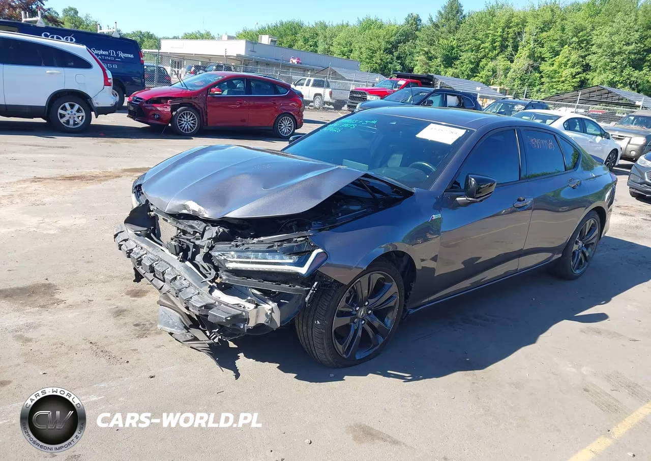 2021 Acura Tlx A-Spec Package VIN:19UUB6F58MA009743 - 2