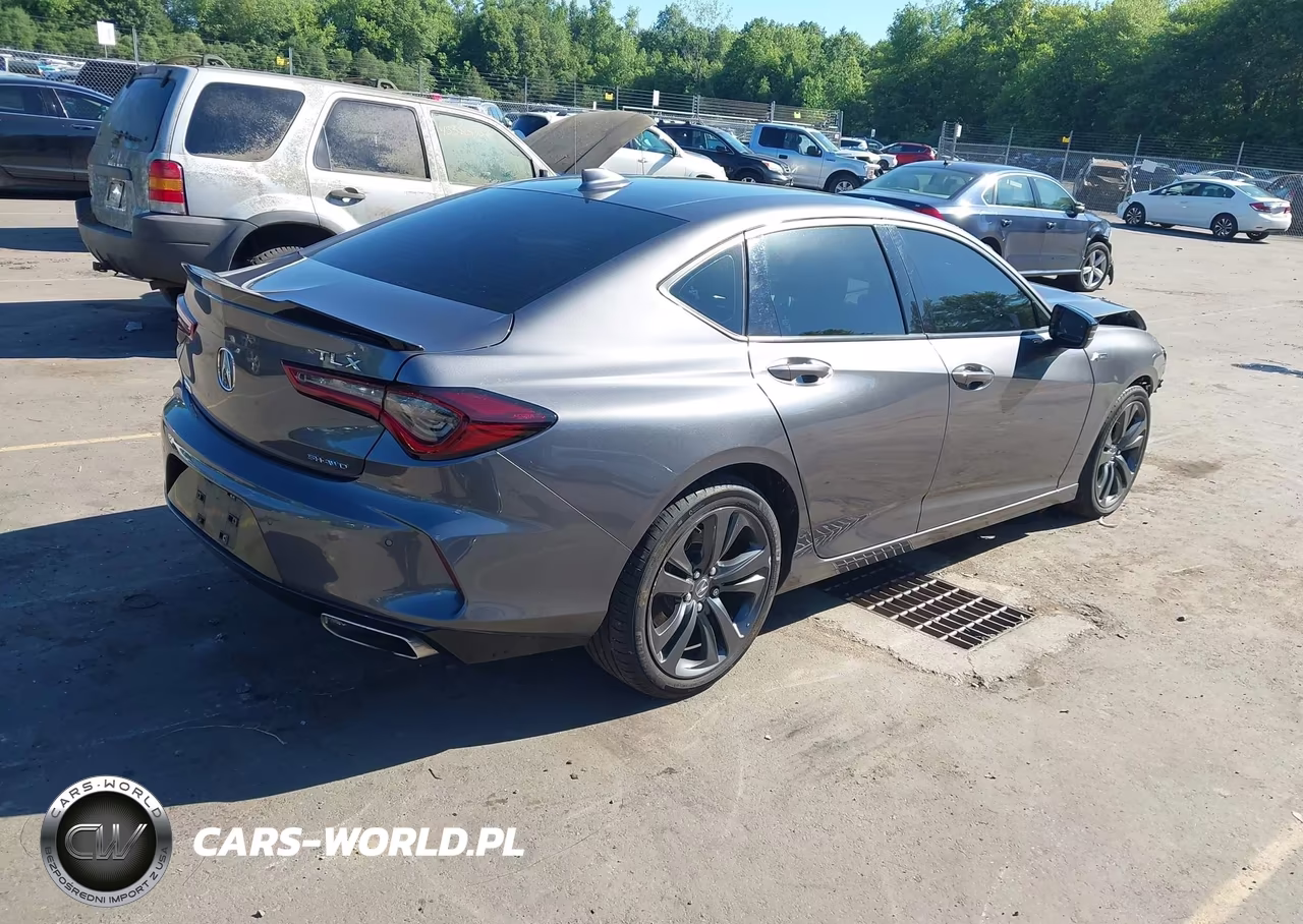 2021 Acura Tlx A-Spec Package VIN:19UUB6F58MA009743 - 4