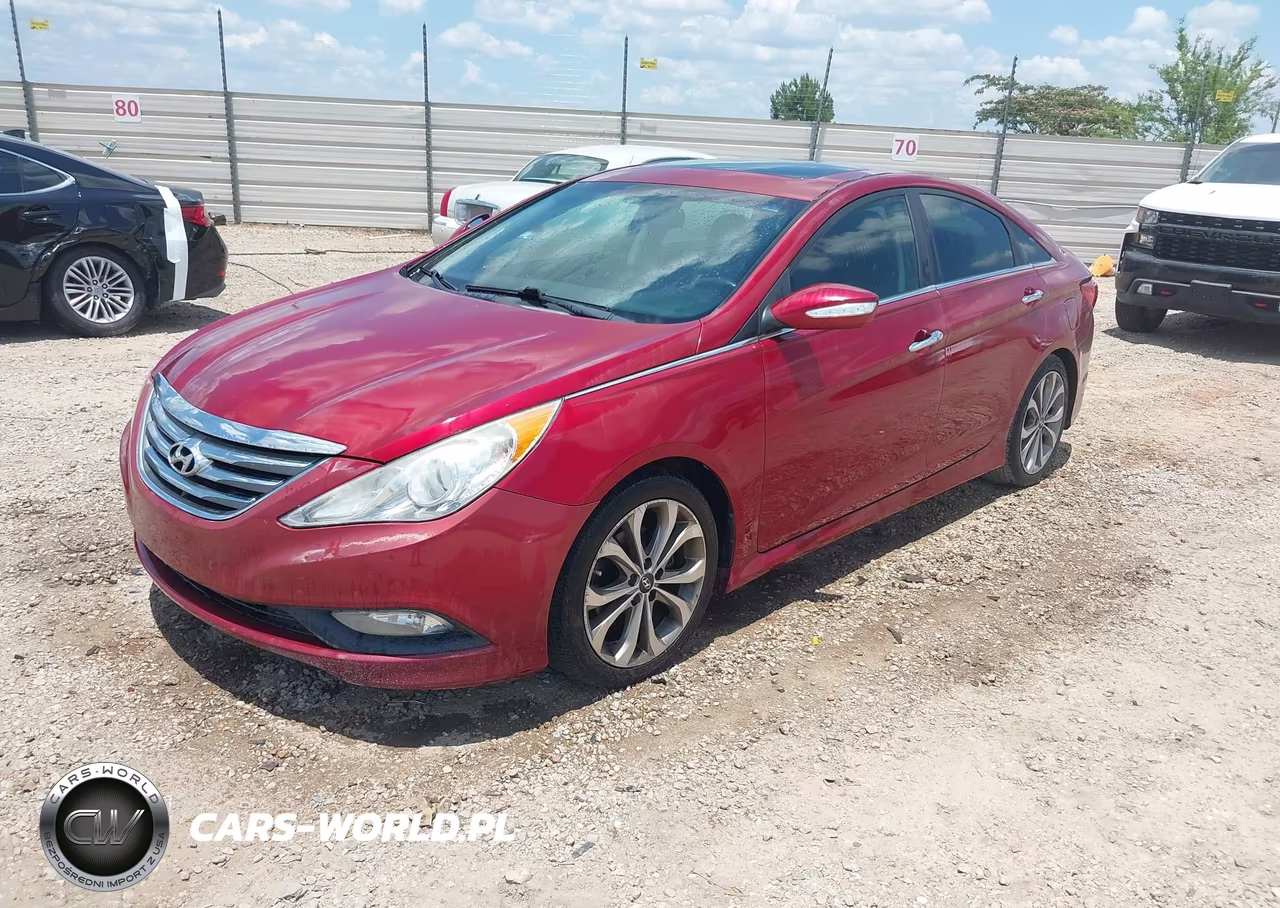 2014 Hyundai Sonata Se VIN:5NPEC4AC2EH838067 - 2
