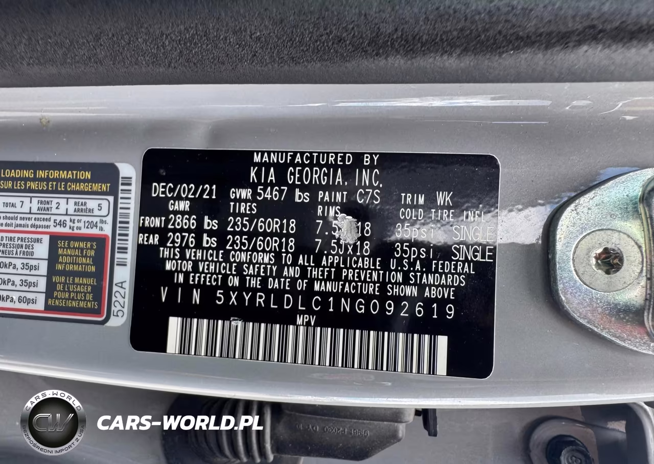 2022 Kia Sorento X-Line S VIN:5XYRLDLC1NG092619 - 9