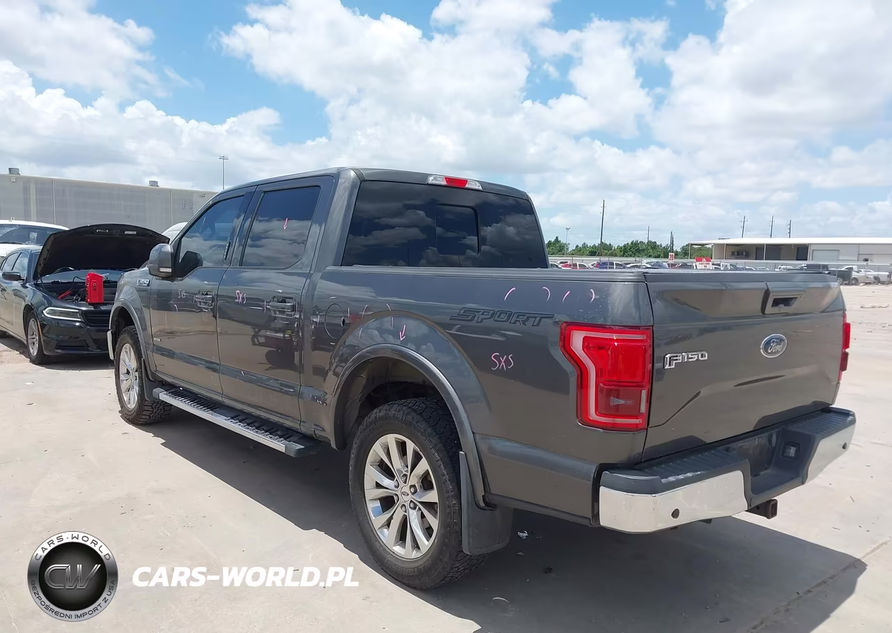 2015 Ford F-150 Lariat VIN:1FTEW1CP7FKD34011 - 3