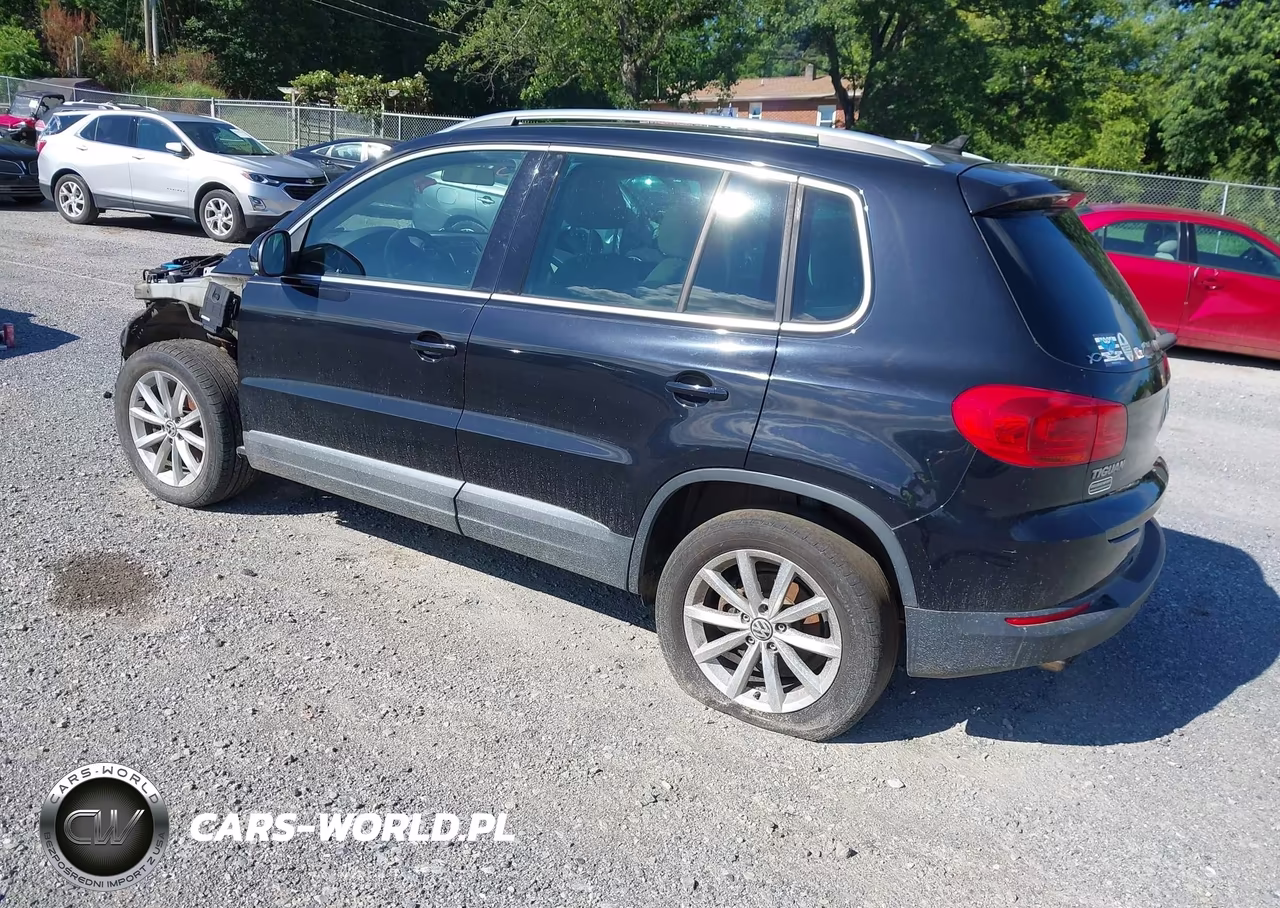 2013 Volkswagen Tiguan Se VIN:WVGBV7AXXDW519876 - 3