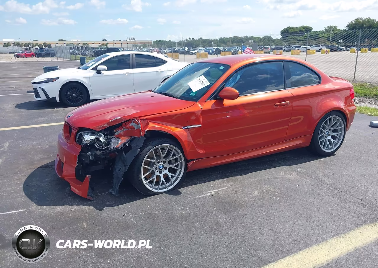 2011 BMW 1 Series M VIN:WBSUR9C59BVP76337 - 2