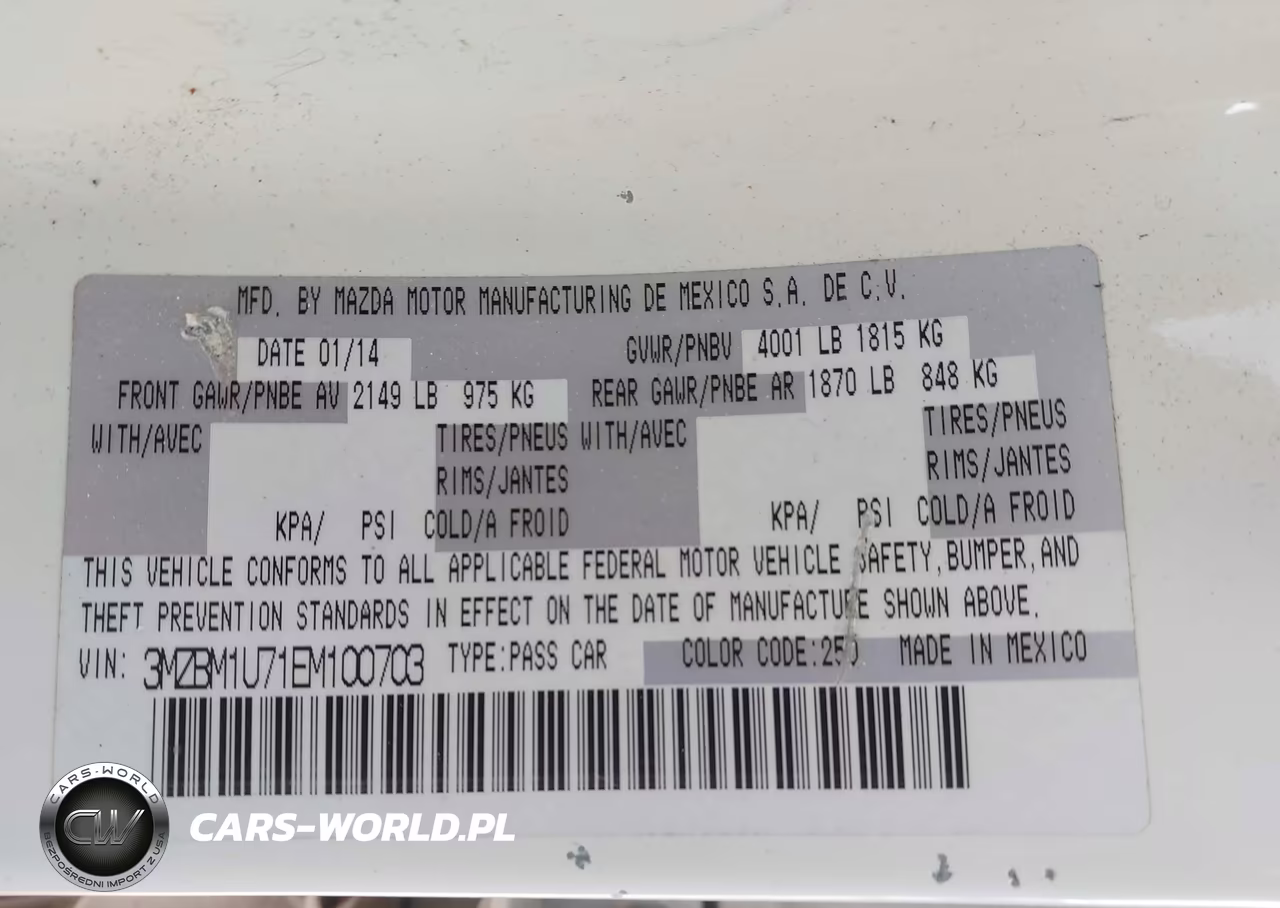 2014 Mazda Mazda3 I Sport VIN:3MZBM1U71EM100703 - 9