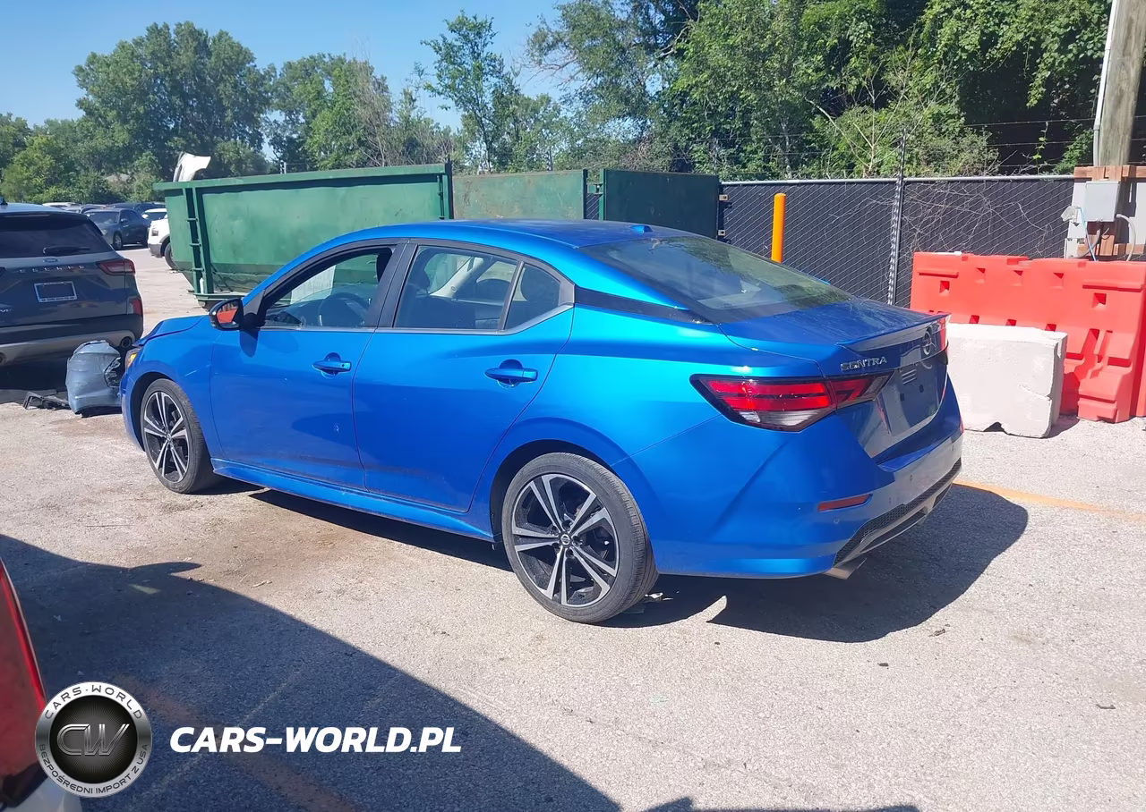 2023 Nissan Sentra Sr Xtronic Cvt VIN:3N1AB8DV7PY271613 - 3