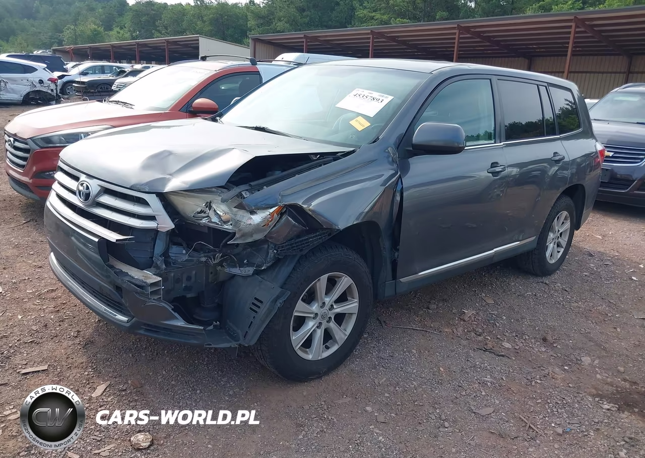 2013 Toyota Highlander VIN:5TDZA3EH6DS046195 - 2
