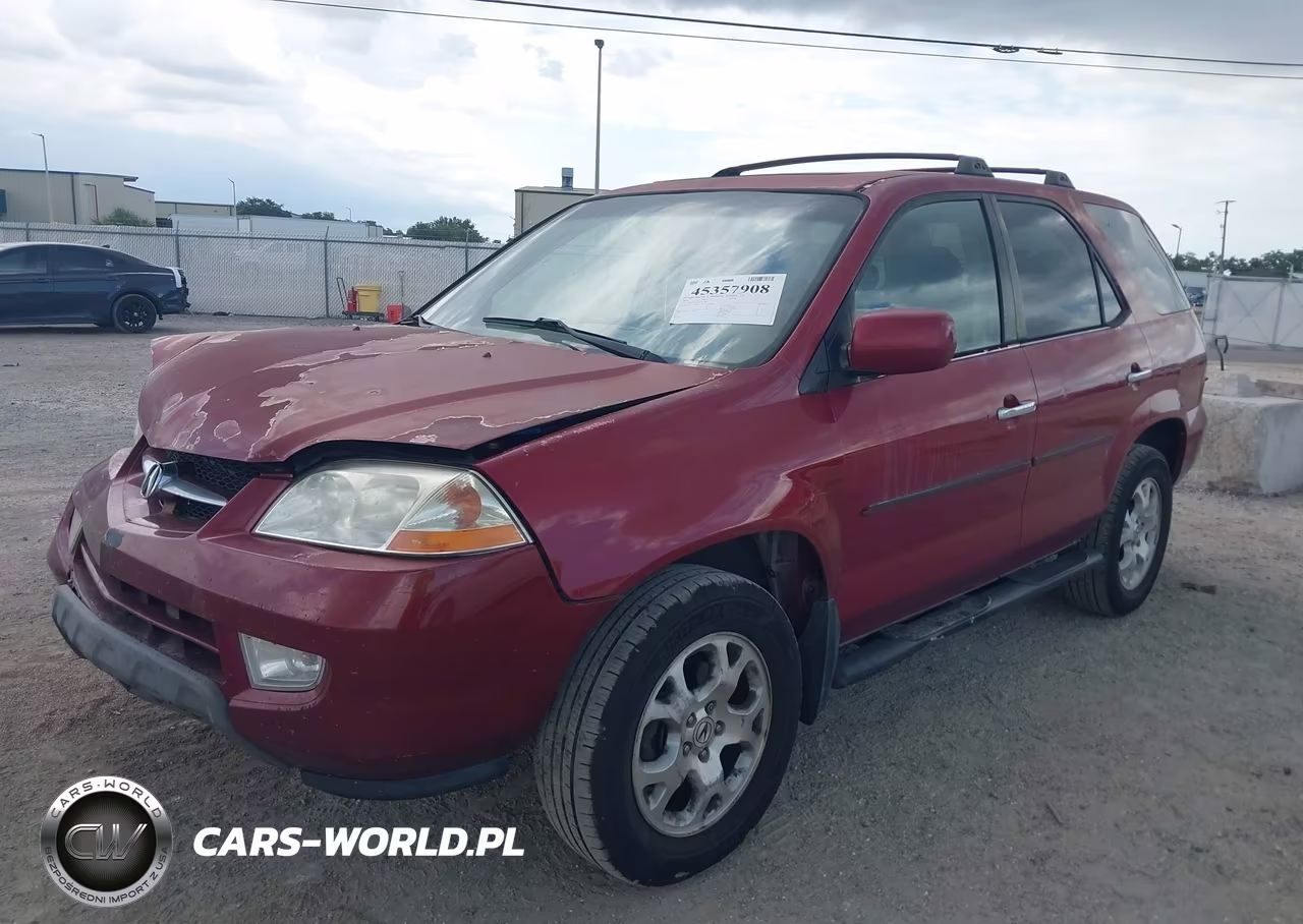 2002 Acura Mdx VIN:2HNYD18832H501805 - 2