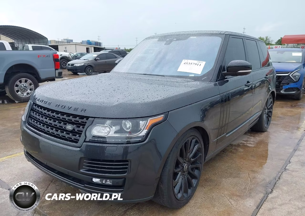 2017 Land Rover Range Rover 5.0L V8 Supercharged VIN:SALGS2FE2HA354091 - 2