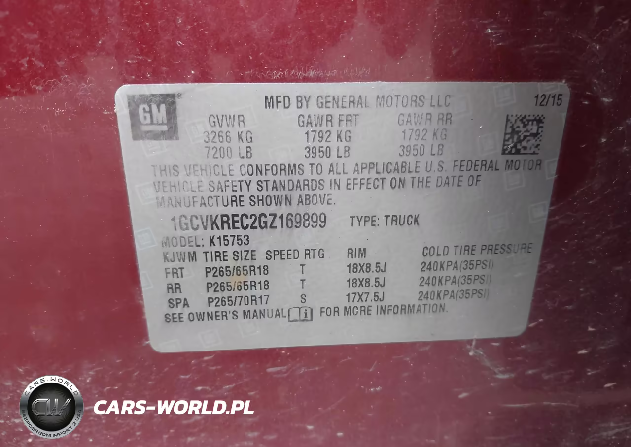 2016 Chevrolet Silverado 1500 1Lt VIN:1GCVKREC2GZ169899 - 9