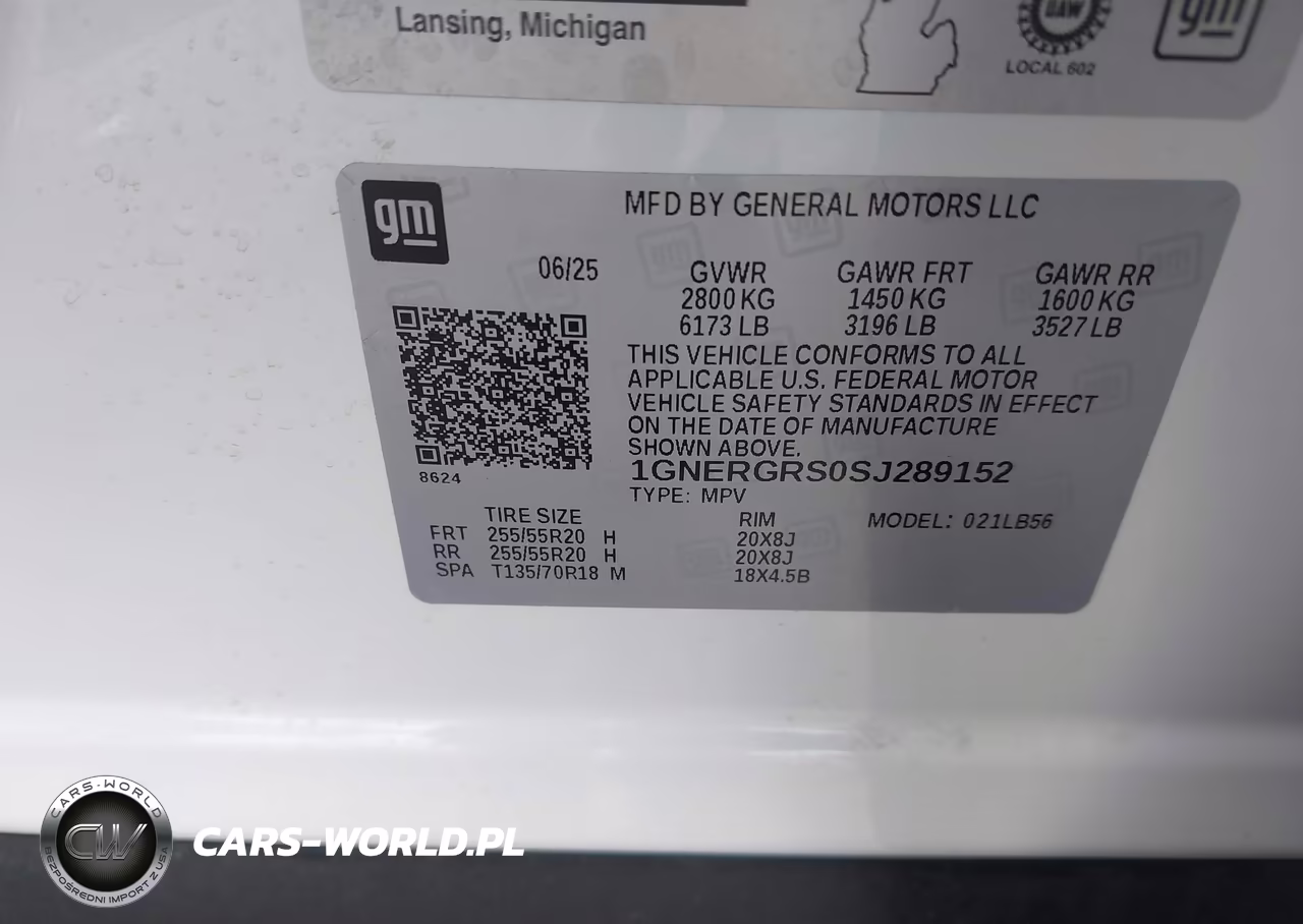 2025 Chevrolet Traverse Fwd Lt VIN:1GNERGRS0SJ289152 - 9