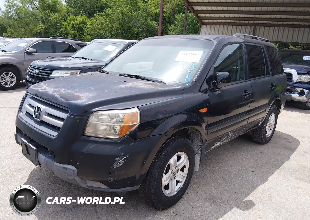 2008 Honda Pilot Vp VIN:5FNYF182X8B043125 - 2