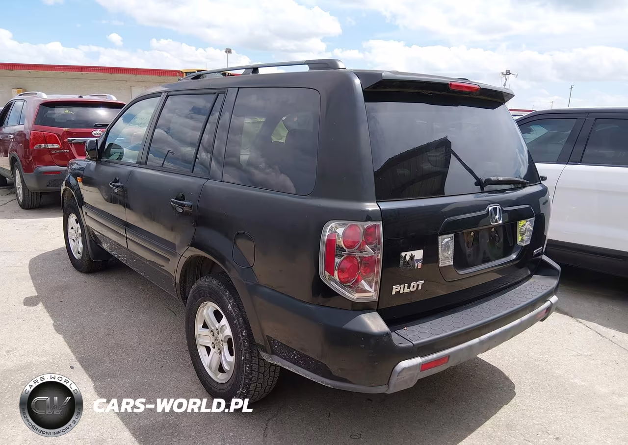 2008 Honda Pilot Vp VIN:5FNYF182X8B043125 - 3