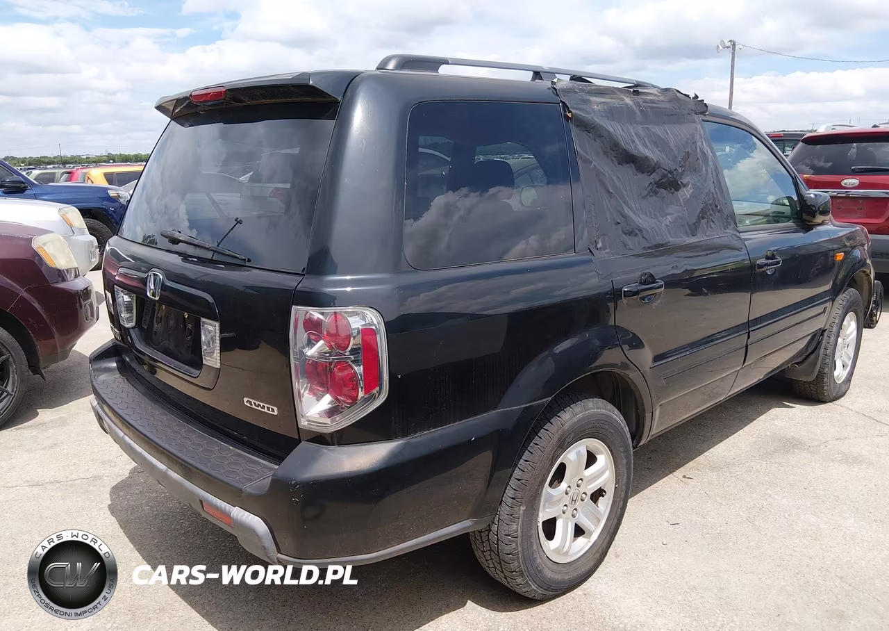 2008 Honda Pilot Vp VIN:5FNYF182X8B043125 - 4