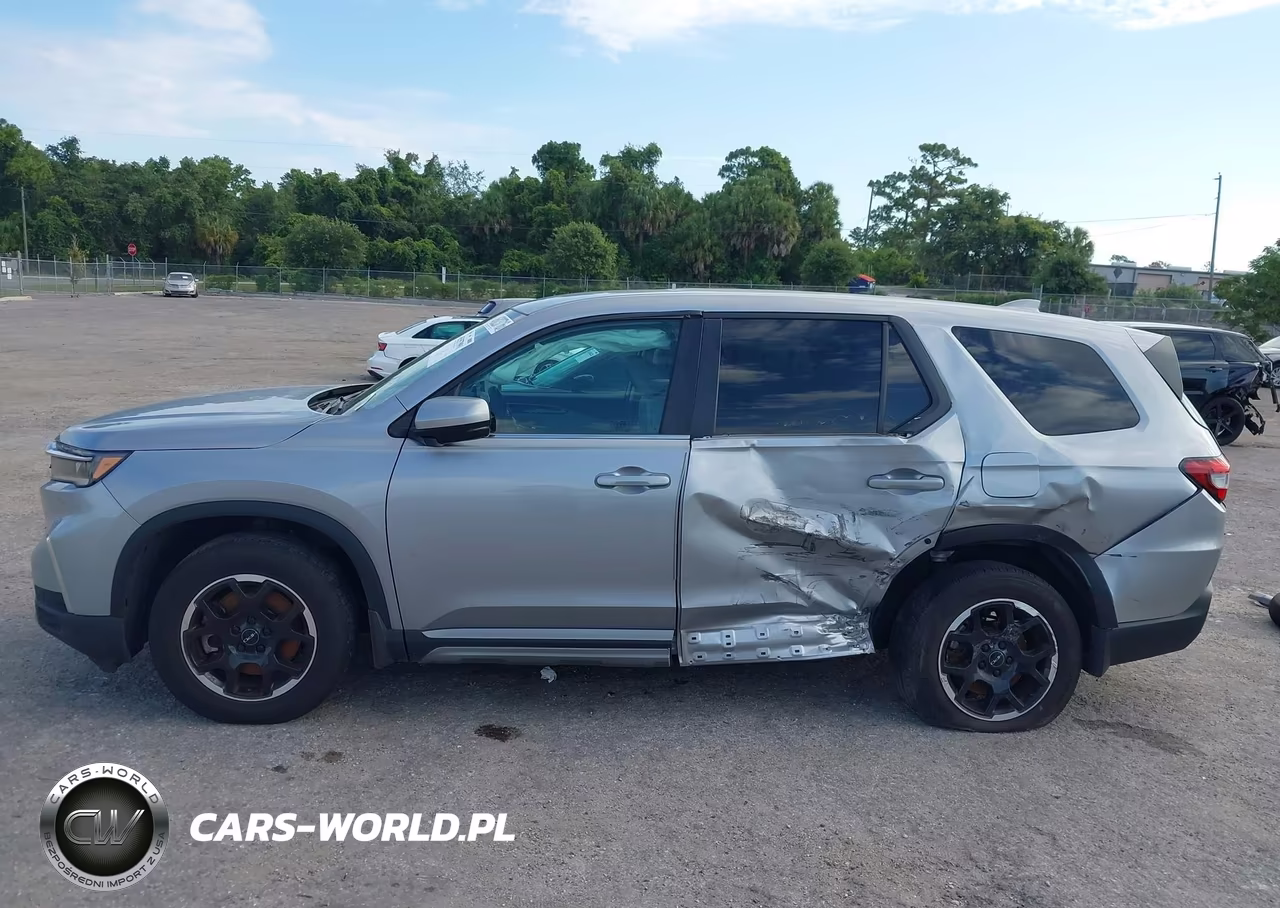 2025 Honda Pilot Ex-L VIN:5FNYG2H4XSB018849 - 14