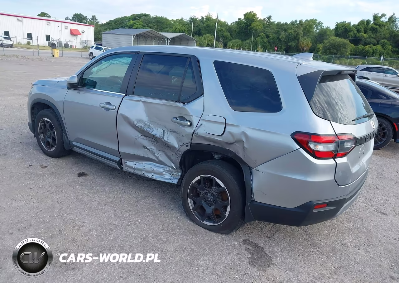 2025 Honda Pilot Ex-L VIN:5FNYG2H4XSB018849 - 3