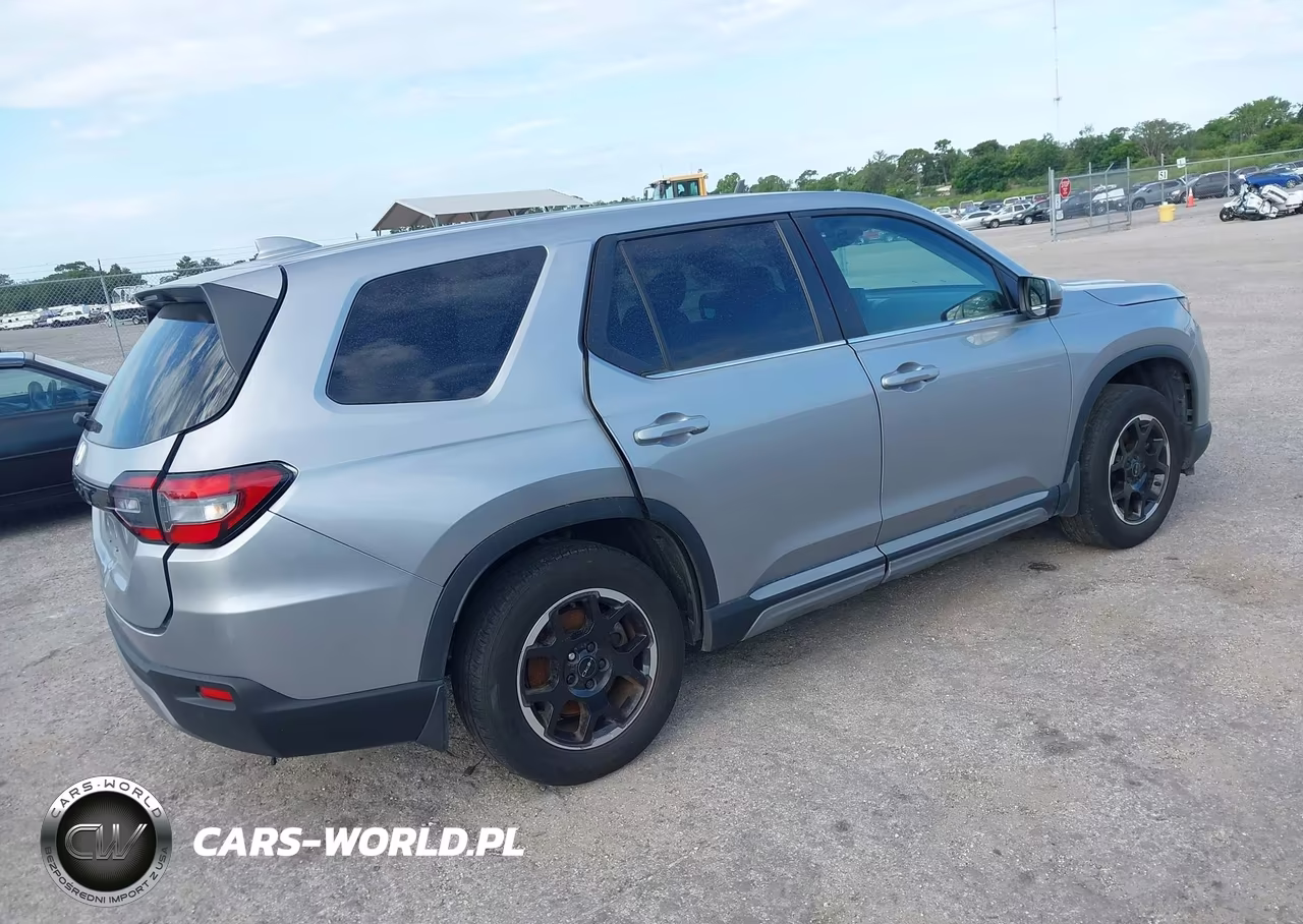 2025 Honda Pilot Ex-L VIN:5FNYG2H4XSB018849 - 4
