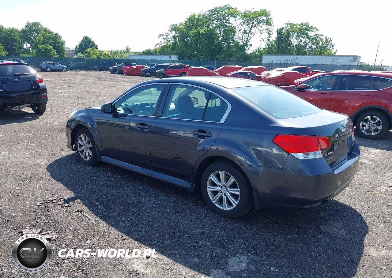 2011 Subaru Legacy 2.5I Premium VIN:4S3BMBC65B3261618 - 3