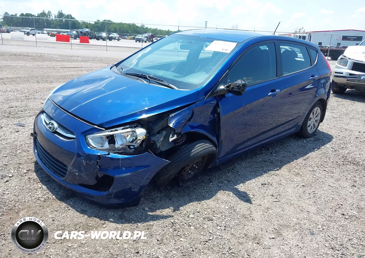 2015 Hyundai Accent Gs VIN:KMHCT5AE4FU232156 - 2