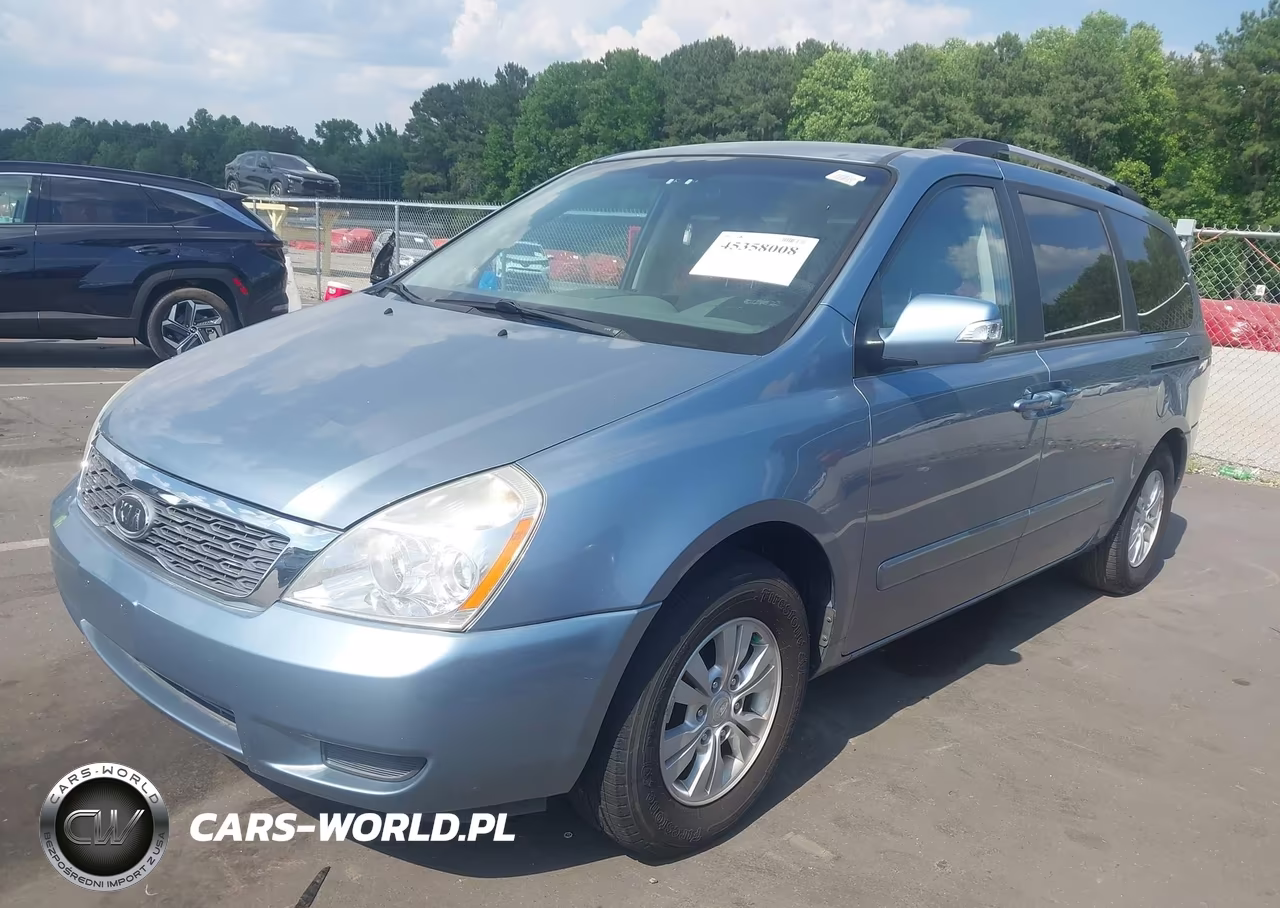 2012 Kia Sedona Lx VIN:KNDMG4C76C6439735 - 2