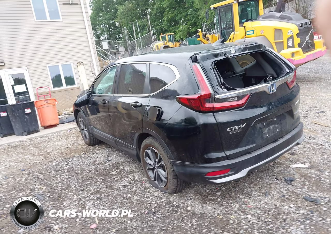 2020 Honda Cr-V Hybrid Ex-L VIN:7FART6H85LE025482 - 3