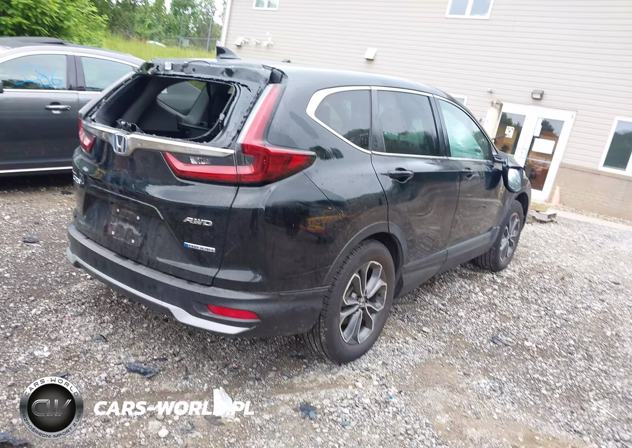 2020 Honda Cr-V Hybrid Ex-L VIN:7FART6H85LE025482 - 4