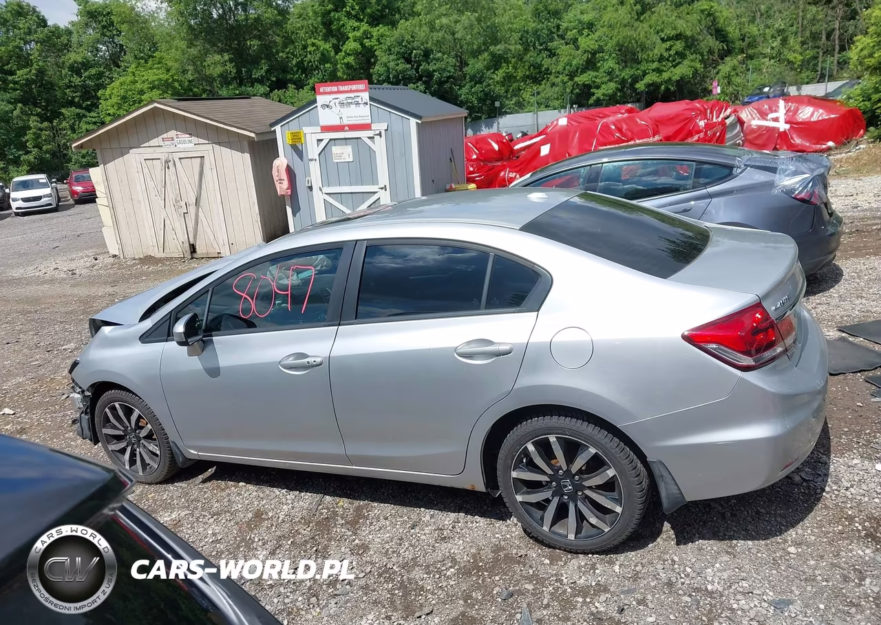 2014 Honda Civic Ex-L VIN:19XFB2F95EE253707 - 14