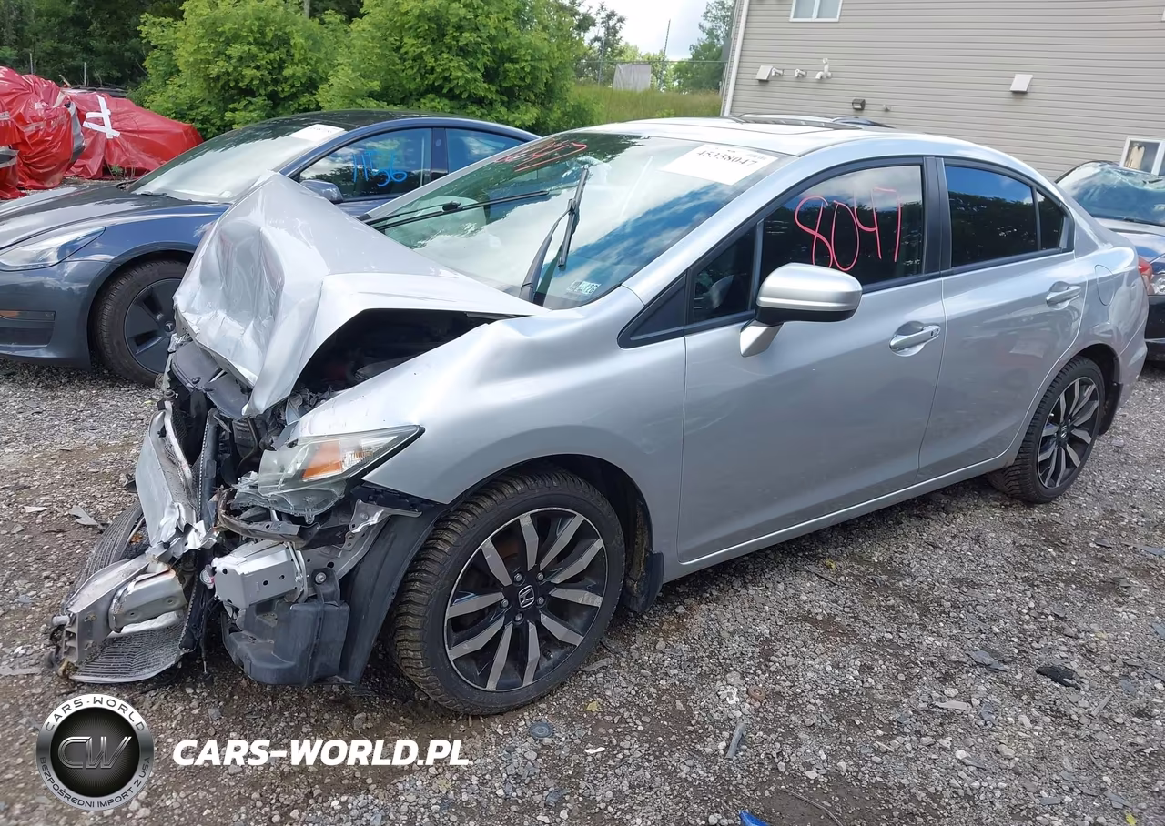 2014 Honda Civic Ex-L VIN:19XFB2F95EE253707 - 2